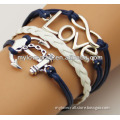 MYLOVE sliver color bracelet Beach Jewelry Unisex MLS0101